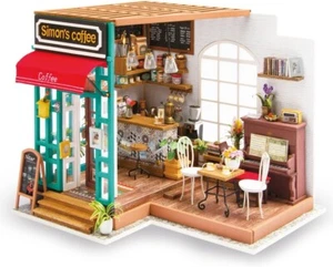 3D DIY Miniature House Crafting Kit, Simon's Coffee - Picture 1 of 1