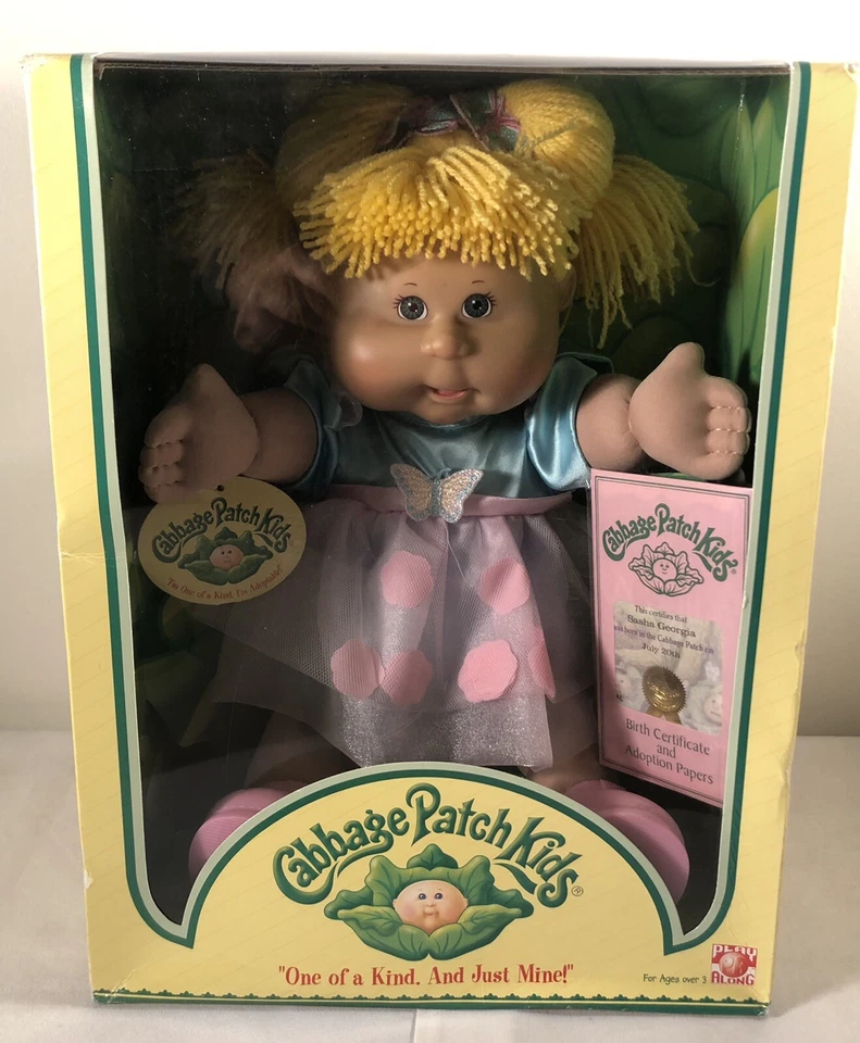 Cabbage Patch Kids Doll Lesley Caitllin March 23 23rd 2004 Play Along