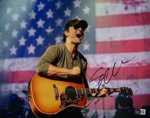 Eric Church signiertes 11x14 Foto (NOKIA Theatre Los Angeles 4.11.2012) Beckett - Bild 1 von 3