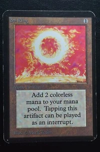 Magic The Gathering MTG SOL RING Limited Edition Alpha MP Moderately Played - Picture 1 of 2