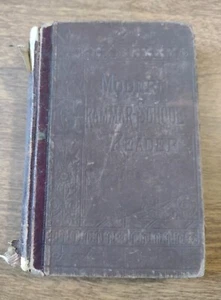 Modern Grammar School Reader 1882, School Hardcover Book - Bild 1 von 6