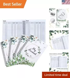 4 Pcs Accounting Ledger Book Spending Account Tracker Notebooks Balancing Che... - Picture 1 of 8