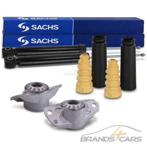 SACHS 2x STOßDÄMPFER +DOMLAGER +SERVICE-KIT HINTEN FÜR VW TOURAN 1T - Bild 1 von 8