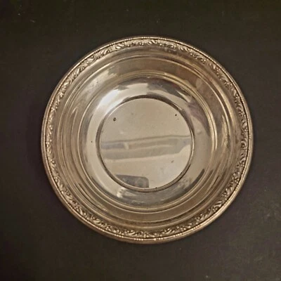 Plato de caramelo Wallace Sterling #110 (tazón) 54 gramos Foto 1 de 4