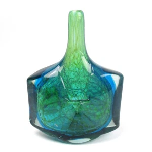 Mdina Designer Glas Vase Axe Head Fish Michael Harris Design 60er 70er Jahre - Bild 1 von 6
