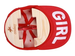 Sombrero de madera camillas sombrero jack para hombre - hebilla roja - 51cm--61,5cm circunferencia - Imagen 1 de 8