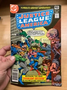 DC COMICS JUSTICE LEAGUE OF AMERICA #169 AUGUST 1979 (SEHR GUTER ZUSTAND+) COMIC (LL) - Bild 1 von 8