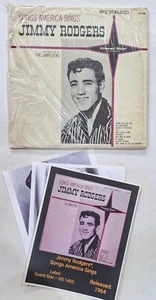 Jimmy Rodgers "Songs America Sings Vintage", LP , W/EXTRAS & Free Shipping  - Picture 1 of 13