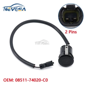 PDC Parking Sensor Bumper For Toyota Black 08511-74020-C0 - Picture 1 of 6