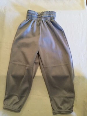 Wilson baseball softball pants youth small boys girls tee ball gray sports - Image 1 of 4