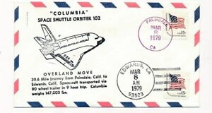 D85067 Colombia Space Shuttle Orbiter 102 Space Cover USA 1979