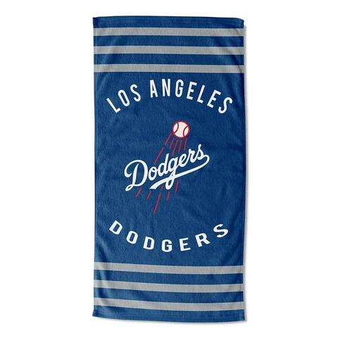 NEW MLB Los Angeles Dodgers Beach Towel Large Size 30"x60" - Official Licensed Cover