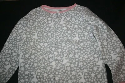 NUEVO Carter's Niñas 1 Pieza Polar Pijamas Bailarinas Brillo Flores 5 14 años Acogedor Foto 1 de 4