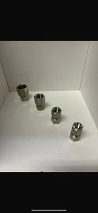 Stainless 316L Metric x Imperial BSPT Female Connector (6MM OD - 22MM OD) - Picture 1 of 4