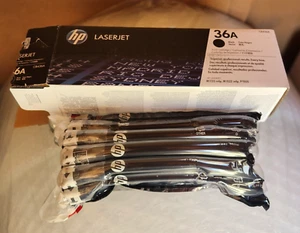 ORIGINALE HP 36A cartuccia toner nero (CB436A) - (Scatola aperta) - Foto 1 di 2