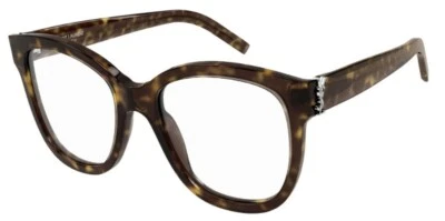 Saint Laurent SL M97-004 Havana Oversized Square Women Eyeglasses - Image 1 of 4