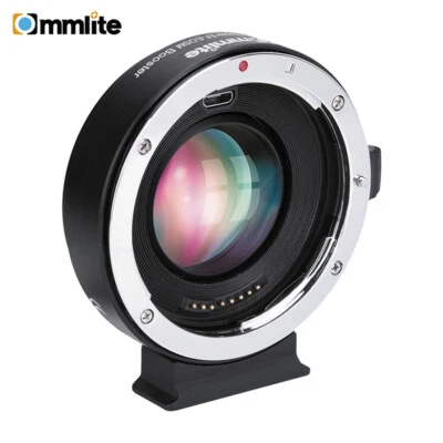 Commlite EF-EOSM AF Lens Adapter Speed 0.71x Booster for Canon EF Lens to EOS M - Image 1 of 4
