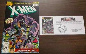 The Uncanny X-Men (1963) Annual #13 SIGNIERT von Mark Bagley mit notariell beglaubigter WOS - Bild 1 von 5