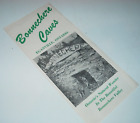The Bonnechere Caves. Eganville. Ontario. Vintage 1960's/70's Guide Brochure.