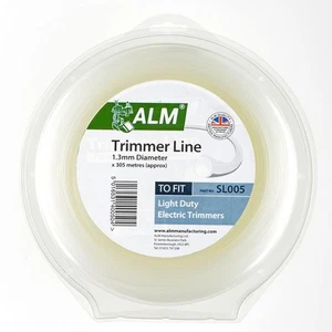 ALM SL005 1.3mm x 305m White Strimmer Spool Replacement Line Fits Most Trimmers - Picture 1 of 1
