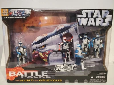 Star Wars Battle Packs The Hunt For Grievous Action Figure 2006 Hasbro NEW - Image 1 of 4