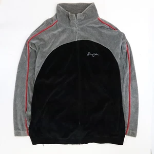 Vintage Sean John Velour Track Jacket Size 3XL Y2K - Picture 1 of 13