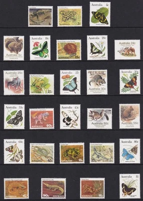 AUSTRALIA SG781/806 1981-3 VIDA SILVESTRE - MNH Foto 1 de 2