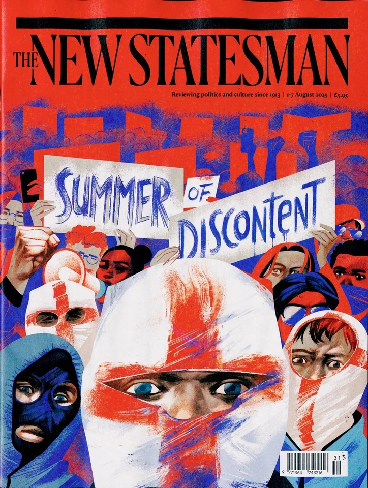 NEW STATESMAN MAGAZINE -1st August 2025 - New - Summer of Discontent - Image 1 of 1