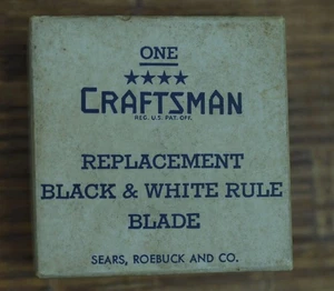 Craftsman 3920 Replacement Black & White Rule Blade 3919 10' Rule Tape Measure - Picture 1 of 6