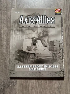 Opened Axis & Allies Miniatures Eastern Front 1941-1945 Map Guide Avalon Hill AH - Picture 1 of 3