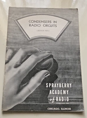 Sprayberry Academy of Radio ручные конденсаторы в радиосхемах урок ND-8 - Изображение 1 из 3