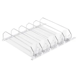 5 x Soda Dosen Organizer für Kühlschrank Selbstschiebend Getränk Organizer - Bild 1 von 6