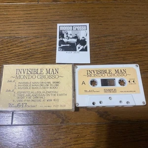 MONDO GROSSO INVISIBLE MAN promo cassette tape sc - Picture 1 of 1