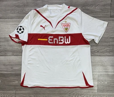 VFB Stuttgart 2007 2008 #21 MAGNIN Home Football Shirt Soccer Jersey Puma Fit XL - Image 1 of 4