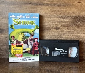 Shrek VHS Special Edition Big Box Edition Dreamworks Mike Myers FULLY TESTED - Picture 1 of 6