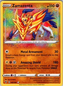Zamazenta 102/185 SWSH04: Vivid Voltage Amazing Rare - NM - Bild 1 von 2