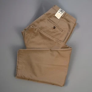 Neu mit Etikett Dockers klassische plissierte defenitiv spitz zulaufende hellbraune khaki Damenhose Größe 16 - Bild 1 von 10