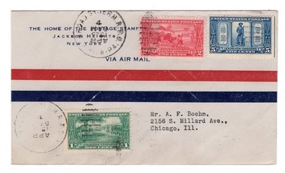 #617-9 Lexington - Concord Set on 1 FDC 1925  Unofficial RPO Cancel Philadelphia - Image 1 of 2
