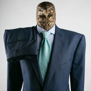 Great $3850 Corneliani Wool Super 110'S CHECK Suit Blue 48US/58IT SHORT - Picture 1 of 23