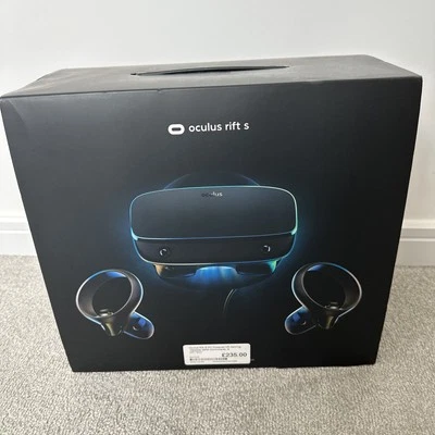 Meta Oculus Rift S Gaming PC-Powered VR -- Immaculate, full box, adapter - Image 1 of 4