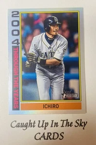 2025 Topps Heritage Ichiro “2004 Through the Years” Silver Holo SP Mariners - Picture 1 of 2