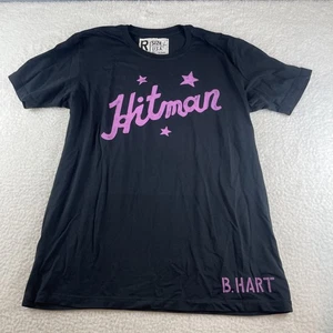 Bret Hart Shirt Limited Edition Roots of Fight Men's Large Made in USA Hitman - Picture 1 of 8