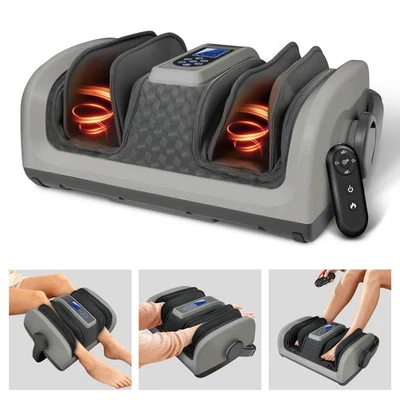 Masajeador de pies Shiatsu de cobertura completa masaje eléctrico de pies con calor y tejido profundo Foto 1 de 4