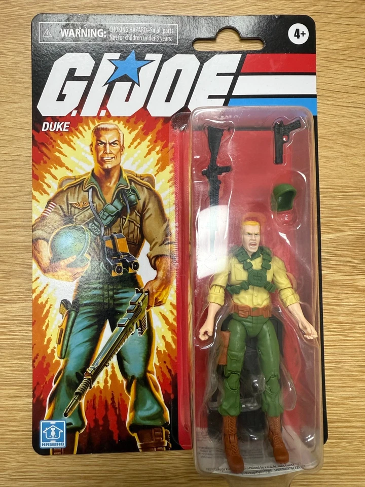 G.I. GI Joe Duke Retro Collection 3.75'' Figure Hasbro NEW MOC Wal-Mart Exclusiv - Image 1 of 1