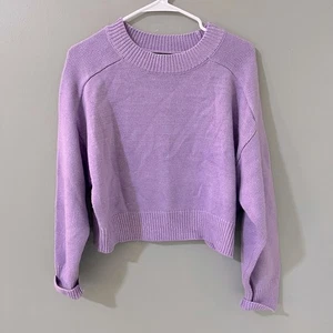 Olivaceous Damen Langarm Rundhals Lavendel Pullover Gr. Small - Bild 1 von 3