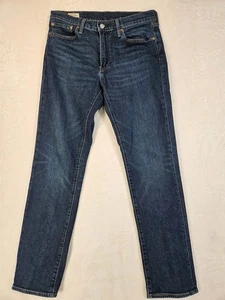 Levi's 511 Jeans Men Size 33x32 Slim Fit Tapered Leg Pockets Blue (Fit 33x30) - Picture 1 of 11