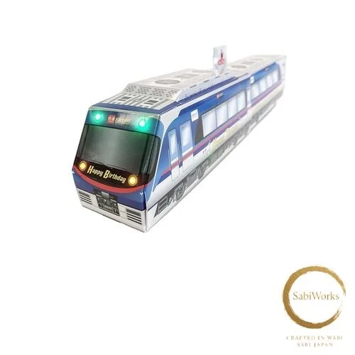 全新 Sanrio SANRIO 生日贺卡 生日庆典灯和旋律火车 — 第 1/1 张图片