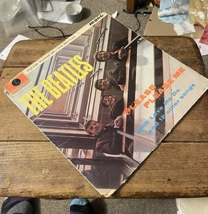 THE BEATLES Please Please Me UK Vinyl Record LP 1963 Mono 2nd PressBlack/Gold - Picture 1 of 18