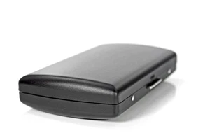 Pearl Premium 12er Zigaretten Etui matt schwarz Edelstahl - Bild 1 von 4