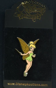Disney Auctions Fairy Tinker Bell Tink Gold Sparkle Wings LE 250 Pin from 2004 - Picture 1 of 1